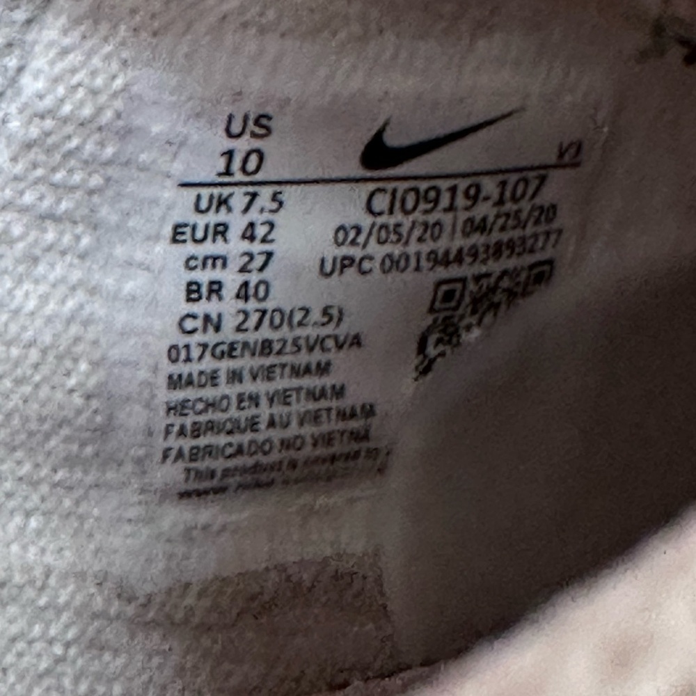 Nike Air Force 1 Low Shadow
Summit White Barely Volt Crimson Tint (Women's) - Picture 12 of 12